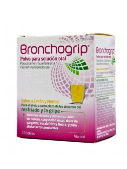 Bronchogrip 10 Sobres Polvo...