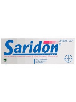 Saridon 20 Comprimidos
